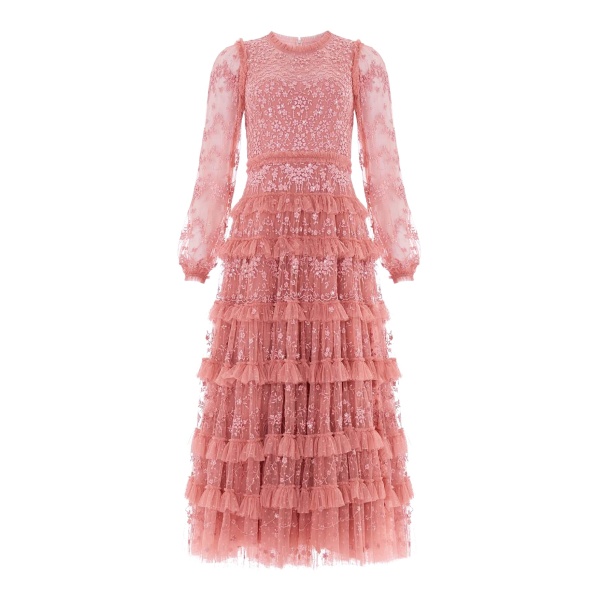 Needle & Thread Blossom Lace Ankle Gown