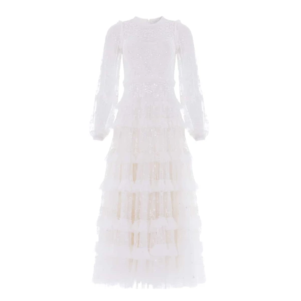 Needle & Thread Blossom Lace Ankle Gown