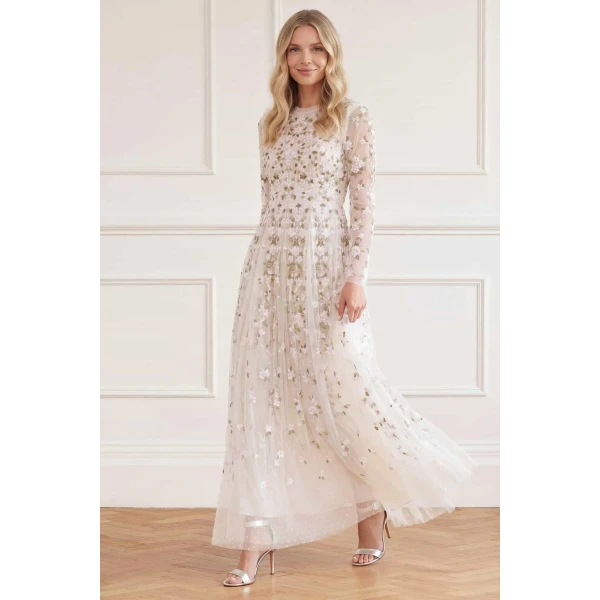 Needle & Thread Ivory dresses