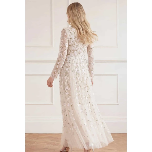 Needle & Thread Camellia Ditsy Ankle Gown