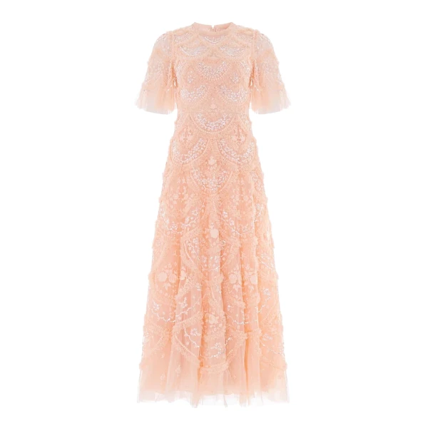 Needle & Thread Carmen Ruffle Ankle Gown
