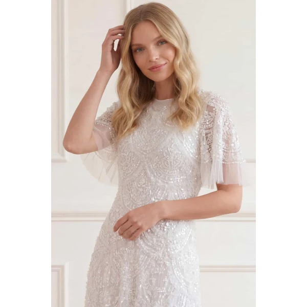 Needle & Thread White dresses