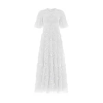Needle & Thread Carmen Ruffle Ankle Gown
