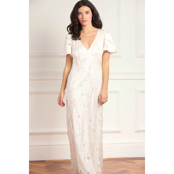 Needle & Thread Ivory dresses