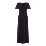 Needle & Thread Cherry Blossom Satin Short Sleeve Gown