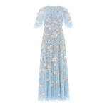 Needle & Thread Eden Rose Cape Ankle Gown