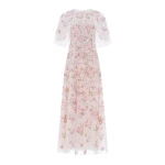 Needle & Thread Eden Rose Cape Ankle Gown