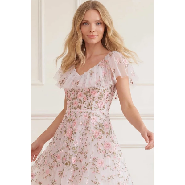 Needle & Thread White dresses