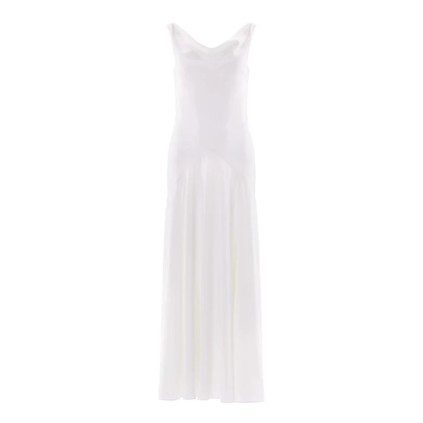 Needle & Thread Evangeline Satin Cowl Neck Gown