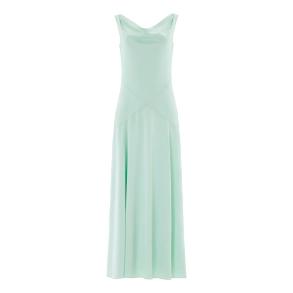 Needle & Thread Evangeline Satin Cowl Neck Gown