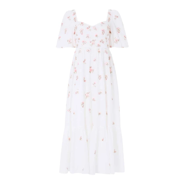 Needle & Thread Flora Ditsy Cotton Ankle Gown