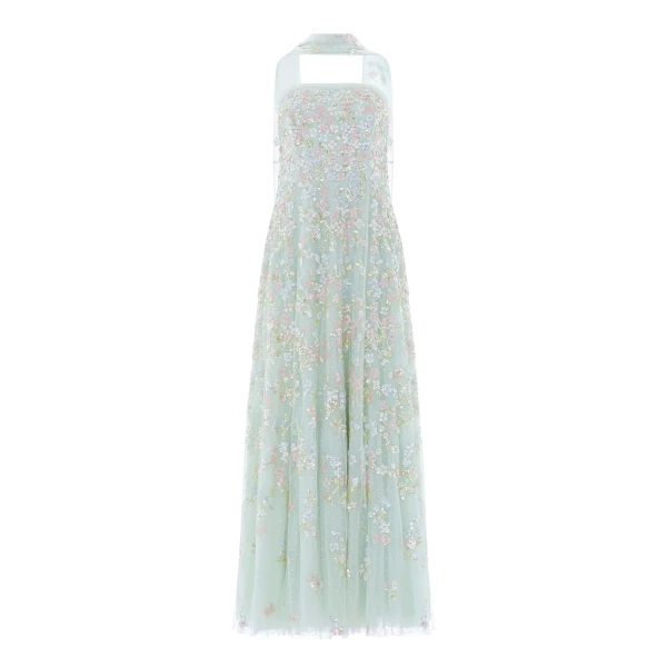 Needle & Thread Forget-Me-Not Strapless Gown