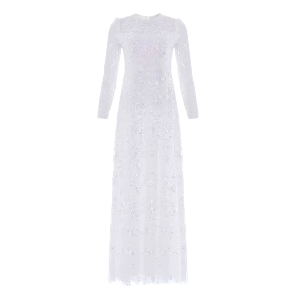Needle & Thread Freya Long Sleeve Gown
