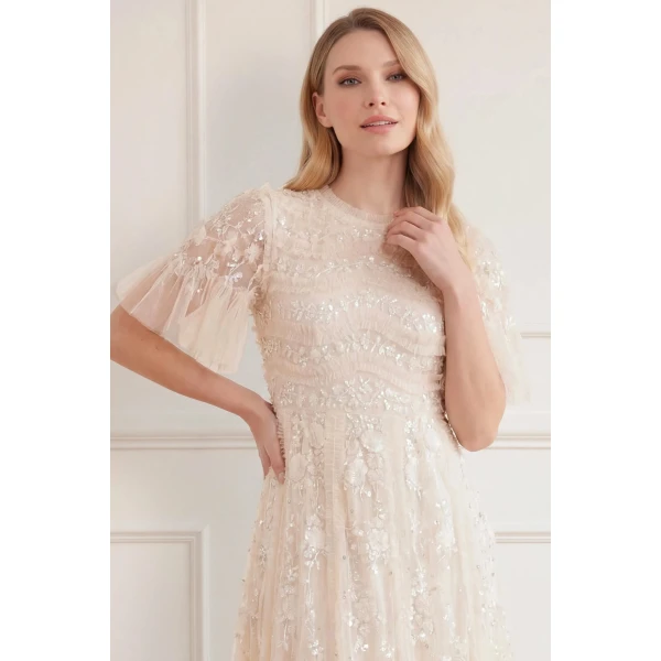 Needle & Thread Ivory dresses