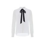 Needle & Thread Lace Trim Bow Shirt