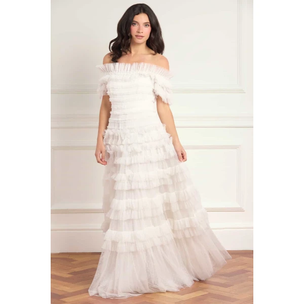 Needle & Thread White dresses