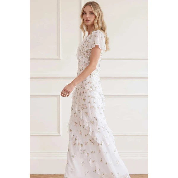 Needle & Thread White dresses