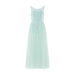 Needle & Thread Moonlight Sequin Cowl Neck Ankle Gown