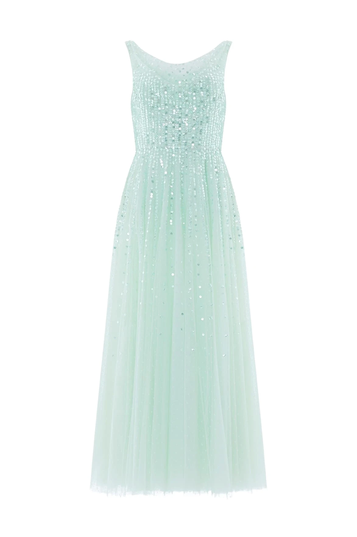 Needle-Thread-Moonlight-Sequin-Cowl-Neck-Ankle-Gown-in-Soft-Mint-Coveti63214_nobg Needle & Thread Moonlight Sequin Cowl Neck Ankle Gown