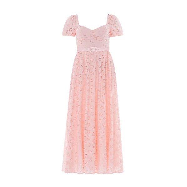 Needle & Thread Romilly Cotton Broderie Ankle Gown