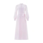 Needle & Thread Romilly Cotton Broderie Long Sleeve Shirt Dress