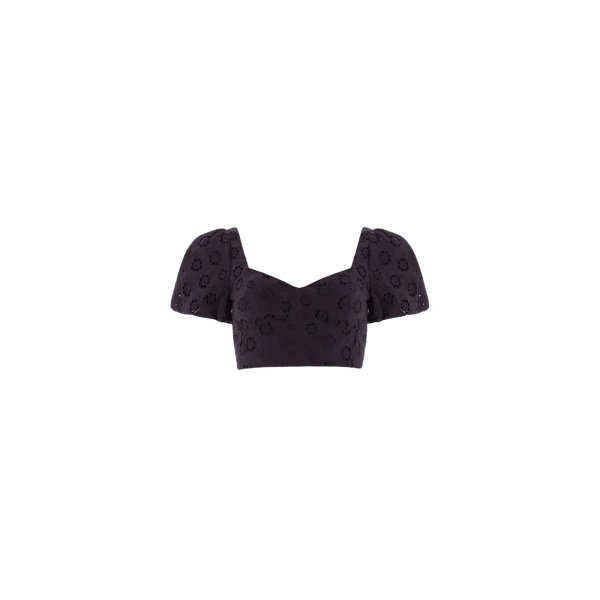 Needle & Thread Romilly Cotton Broderie Top
