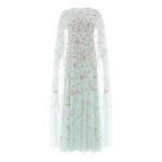 Needle & Thread Rose Bloom Cape Gown