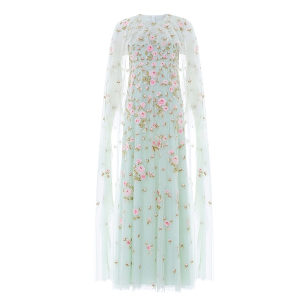 Needle & Thread Rose Bloom Cape Gown
