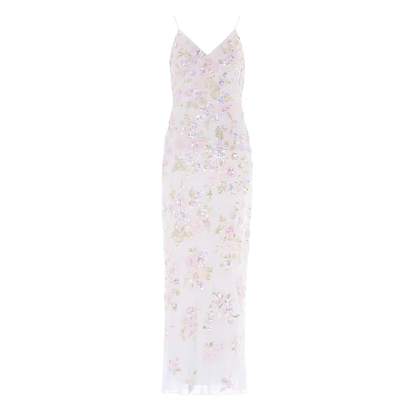 Needle & Thread Sequin Paradise Georgette Cami Gown