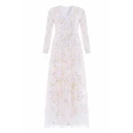 Needle & Thread Sequin Paradise V-Neck Gown