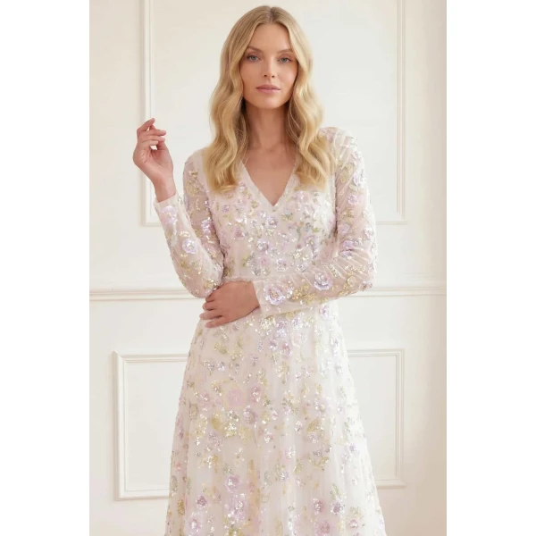 Needle & Thread White dresses