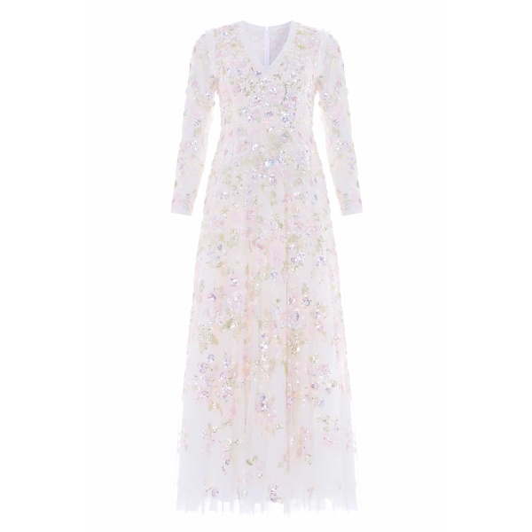 Needle & Thread Sequin Paradise V-Neck Gown
