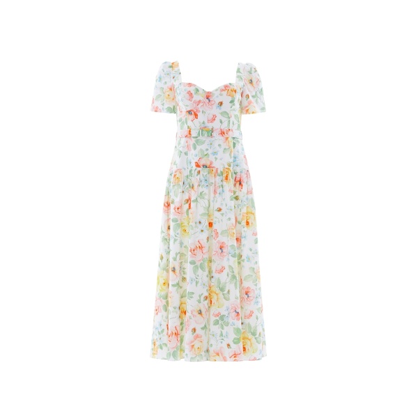 Needle & Thread Sienna Rose Cotton Ballerina Dress