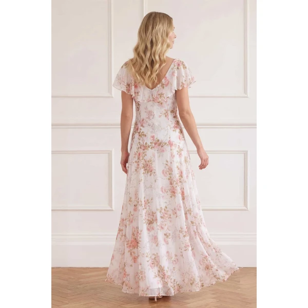 Needle & Thread Summer's Rose Georgette Ankle Gown