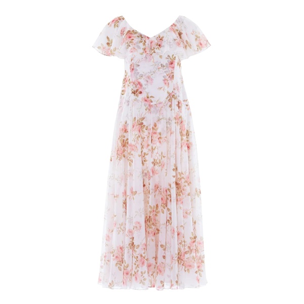 Needle & Thread Summer's Rose Georgette Ankle Gown