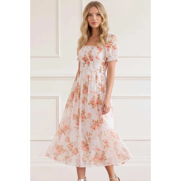 Needle & Thread White dresses