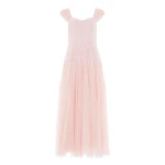 Needle & Thread Sunrise Sequin Sweetheart Ankle Gown