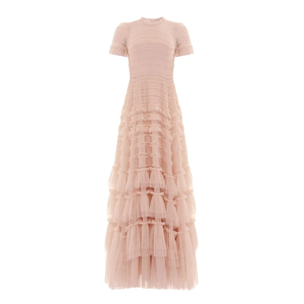 Needle & Thread Valentine Ruffle Gown