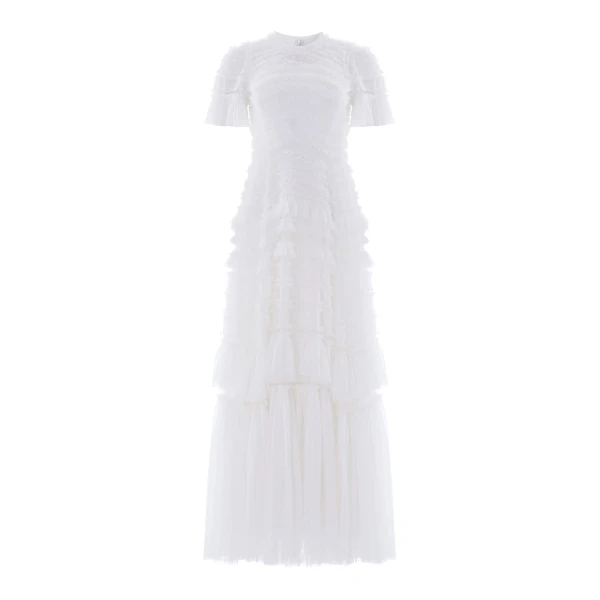 Needle & Thread Valentine Ruffle Gown