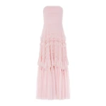 Needle & Thread Valentine Ruffle Strapless Gown