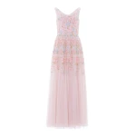 Needle & Thread Versailles Ditsy Cowl Neck Gown