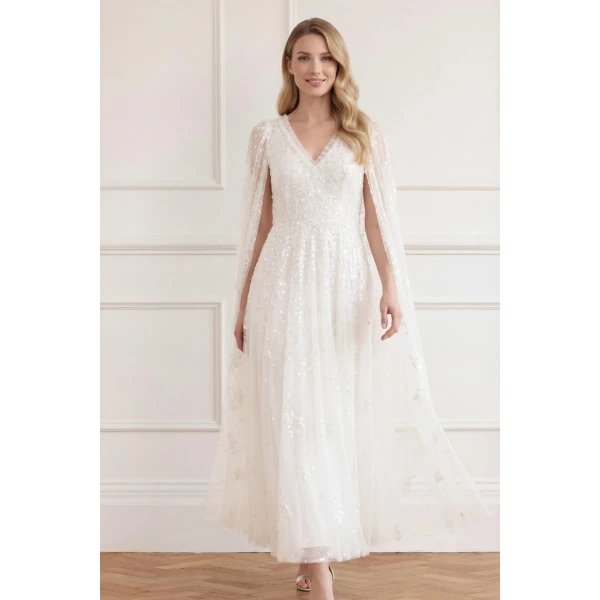Needle & Thread White dresses