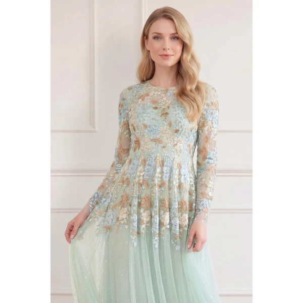 Needle & Thread Green dresses