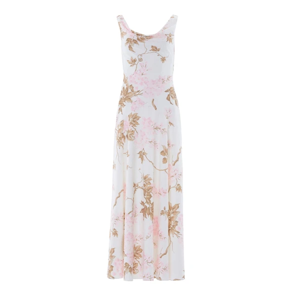 Needle & Thread Wisteria Jacquard Cowl Neck Gown
