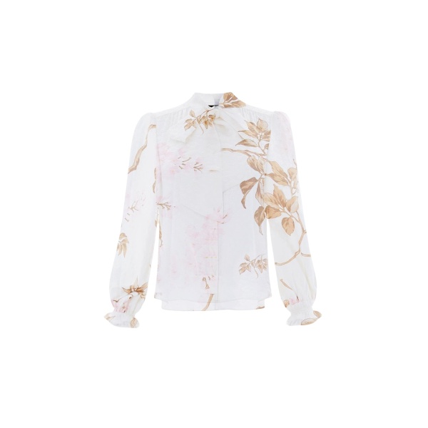 Needle & Thread Wisteria Pussy Bow Blouse