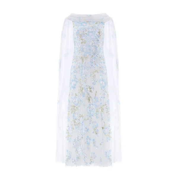 Needle & Thread Wisteria Sequin Ankle Gown