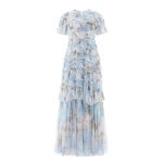 Needle & Thread Wisteria Valentine Ruffle Gown
