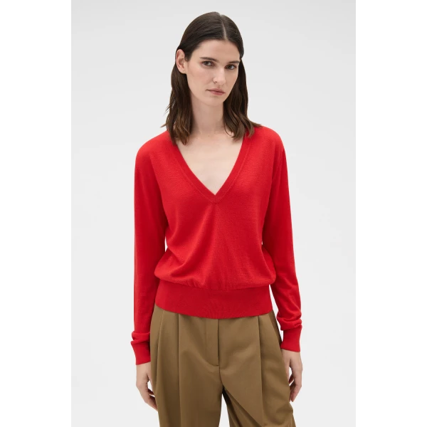 Deep V Knit