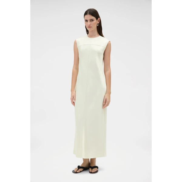 Double Satin Sheath Dress