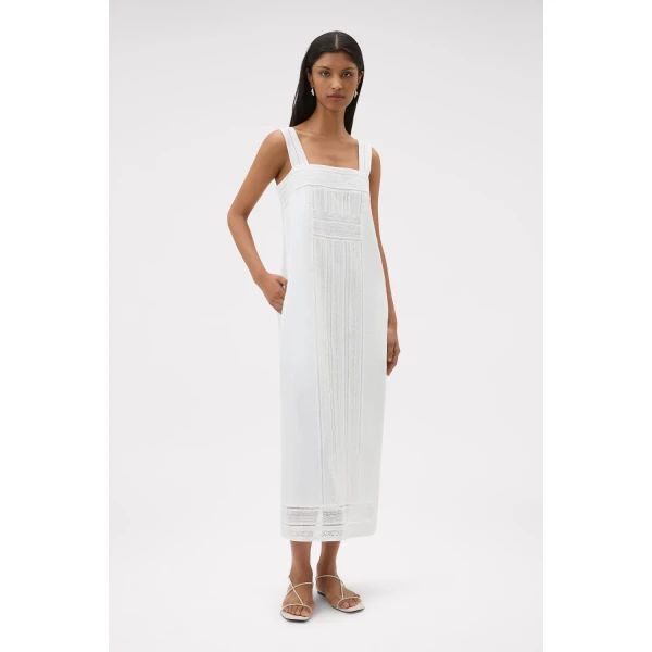 Lace Trim Slip Dress